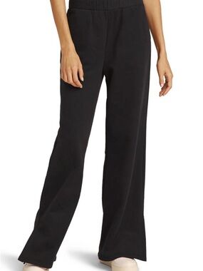 Beyond Yoga Black Open Ended Wide -Leg Pull-On Pants size XL